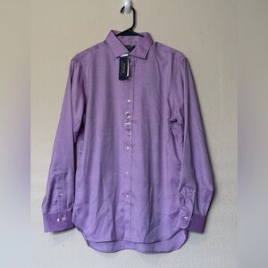 Ralph Lauren purple Mens Dress Shirt.. Size 16- 34/35